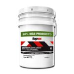 Impermeabilizante Acrílico ecologico Topex - 6 Años de 21.6 litros - Rojo